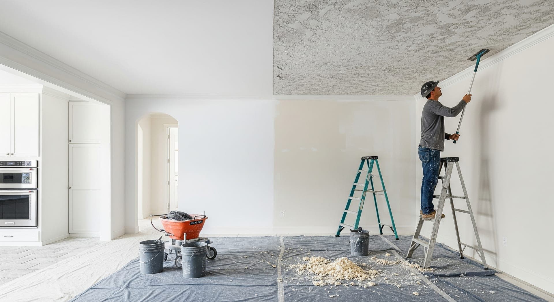 Why Select FreeQuotes.Contractors for Popcorn Texture Removal?